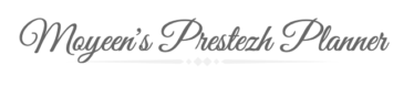 Moyeen's Prestezh Planner